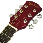 Fantasia, airy guitar 41 "model C41RD, red, free, free guitar strap machine