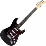 KAZUKI, Strat BKZ02 Electric Guitar, Free Jack & Guitar