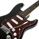 KAZUKI, Strat BKZ02 Electric Guitar, Free Jack & Guitar