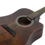 KAZUKI 41 -inch guitar, KZ920C concave neckwood, burned wood grain + free guitar bag & guitar