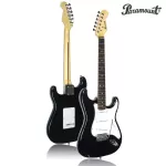 PARAMOUNT Electric Guitar Stratocaster EGT100BK Black + Free Bag