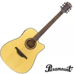 PARAMOUNT 41 inch SLIM BODY ED400 + with a complete guitar device Bag+cable set+Capo+Pick
