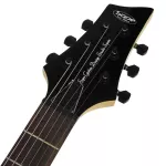 SQOE electric guitar, Modern Strat, 24 professional frets, SEIB500, Sunburrs + Free Guitar & Jack Bag