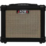 SQOE Electric guitar Strat HH model SEST210BK Black + guitar bag + electric guitar amplifier + jack cable + sash