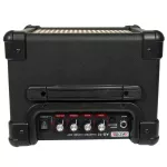 SQOE Electric guitar Strat HH model SEST210BK Black + guitar bag + electric guitar amplifier + jack cable + sash