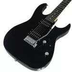 Proline PE800 Electric guitar Strat 22 Freat Black Black Black Handwood Hamk Double + Free Car Stocking