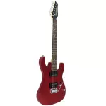 Proline PE800 Electric guitar Strat 22 Frets Red, Bend, Rando, Hamk Double Pickup + Free Car Stocking