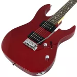 Proline PE800 Electric guitar Strat 22 Frets Red, Bend, Rando, Hamk Double Pickup + Free Car Stocking