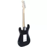 PARAMOUNT PE100 Electric guitar Strat 22 Freck Black, Pickle, Linkle, Coil + SET 1 ** Beginner electric guitar, bestseller **