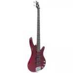 Proline PB90, 4 electric bass guitar 22, Frets Jazz Red