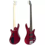 Proline PB205 PJ Bass Guitar กีตาร์เบสไฟฟ้า 5 สาย 22 เฟร็ต แบบ Active Precision Jazz Red Joy Color