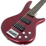 Proline PB205 PJ Bass Guitar, 5 electric bass guitar 22, Active Precision Jazz Red Joy Color