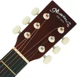 Martin Lee 38-inch acoustic guitar, Linden Wooden neck, AMTL-M38B + free Pigard & Bag & Tuner & Kapo & Set