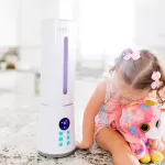 BBLUV - UMI Machine to increase moisture in the ultrasonic air And 4in1 Ultrasonic Humidifier/Air Purifier/Aroma Diffuser/Nightlight