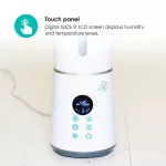 BBLUV - UMI Machine to increase moisture in the ultrasonic air And 4in1 Ultrasonic Humidifier/Air Purifier/Aroma Diffuser/Nightlight
