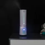 BBLUV - UMI Machine to increase moisture in the ultrasonic air And 4in1 Ultrasonic Humidifier/Air Purifier/Aroma Diffuser/Nightlight