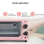 เตาอบไฟฟ้าขนาด 12 ลิตรในครัวเรือน เตาอบมัลติฟังก์ชั่นขนาดเล็ก อบอัตโนมัติ อบมันฝรั่งหวาน ทาร์ต พิซซ่า