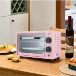 เตาอบไฟฟ้าขนาด 12 ลิตรในครัวเรือน เตาอบมัลติฟังก์ชั่นขนาดเล็ก อบอัตโนมัติ อบมันฝรั่งหวาน ทาร์ต พิซซ่า