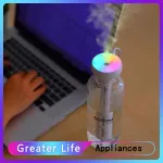 USB Portable Air Humidifier Bottle Difr Mini Humidifier with Lit Mist Maer for Home Car Humidification Detachable