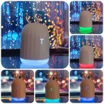 Usb Deer Air Humidifier Ultrasonic Cool Mist Adorable Mini Humidifier With Led Lit Car Therapy I L Difr