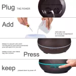 400ml Rote Control Air Ultrasonic Humidifier Led Lits Xiomi Electric Therapy I L Difr For Home