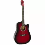Fantasia, airy guitar 41 "model C41RD, red, free, free guitar bag
