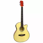 Fantasia Electric Guitar 40 "Some model EA12EN wood color + free guitar bag & pick