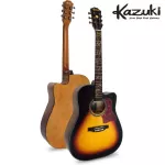 KAZUKI 41 -inch guitar, concave neck, model KNY41C + free, airy guitar bag & sash & kapo & that rotate the knob & picking
