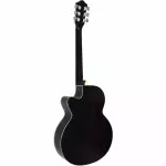 Kazuki Electric Guitar 39 "Kz39CE concave neck, Sunburrs + built -in cable location