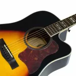 [Set up before sending] Paramount ED20E 41 inch electric guitar, D -neck, Wooden Wood/Linden EQ 4 bands, built -in cables ** 1 year warranty **