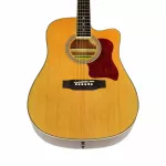 Paramount กีตาร์โปร่งไฟฟ้า 41" ทรง Western รุ่น F750CEQN สีไม้