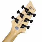 SQOE electric guitar, Modern Strat, 24 -fret, professional, SEIB500, red, metallic + free guitar & jack cable