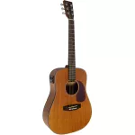 PARAMOUNT 38DJR-1 38-inch electric guitar, Taylor shape, has a built-in straps, Mahogany + free bags & pickpockets