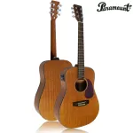 PARAMOUNT 38DJR-1 38-inch electric guitar, Taylor shape, has a built-in straps, Mahogany + free bags & pickpockets