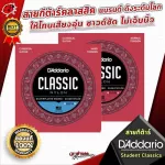 Classic guitar wires D'Addario Classic Nylon, world famous brand Giving the tone warm, clear, no pain, 100% authentic finger - red turtle