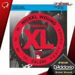 D'Addario XL Nickel Wound 4, world -famous brand, clear, strong, durable, 100% authentic - red turtle