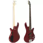 Proline PB200 PJ Bass Guitar กีตาร์เบส 4 สาย 22 เฟร็ต แบบ Active Precision Jazz Red