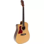 PARAMOUNT 41 -inch left hand guitar, concave neck, spruce/Mahokani model F650CNLH +, free guitar bag & kato & pic guitar for left -handed people