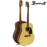 Paramount F755N 41 -inch guitar. Solidan Dian Sprus/Mahogany Solid Canadian Spruce Top Guitar