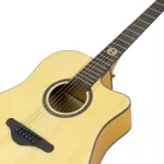 HUN 41E 41 -inch electric guitar, concave neck, spruce/Akatis EQ 5 bands with a built -in strap ** use D'Addario **