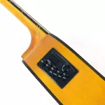 HUN 41E 41 -inch electric guitar, concave neck, spruce/Akatis EQ 5 bands with a built -in strap ** use D'Addario **