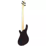 Marina PJB100 Active PJ Bass, 4 PJ guitar, PJ, 22 Freat charcoal ** Made in Korea **