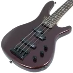 Marina PJB100 Active PJ Bass, 4 PJ guitar, PJ, 22 Freat charcoal ** Made in Korea **