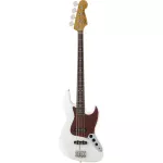 Fender® MIJ Traditional 60S Jazz Bass, 4 Bass guitar, Artic White, Bend Belly, Gemple + free bag ** Made in Japan / 1 year center warranty **