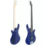 Proline PB100 Bass Guitar, 4 electric bass guitar 22, Humbucking Blue Joy Color