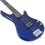 Proline PB100 Bass Guitar, 4 electric bass guitar 22, Humbucking Blue Joy Color