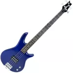 Proline PB100 Bass Guitar, 4 electric bass guitar 22, Humbucking Blue Joy Color