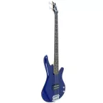 Proline PB100 Bass Guitar, 4 electric bass guitar 22, Humbucking Blue Joy Color