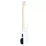 Proline PB200 PJ Bass Guitar, 4 Line 22 Active Precision Jazz White