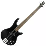 Proline PB200 PJ Bass Guitar, 4 Line 22 Active Precision Jazz Black